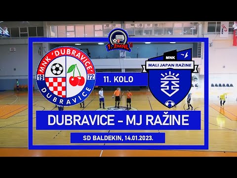 ŽMNL: DUBRAVICE - MALI JAPAN RAŽINE  4:1, 14.01.2023.