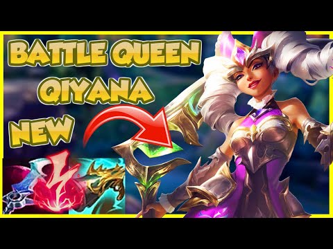 👑 BATTLE QUEEN QIYANA STOMPS ON YOU (and you thank her) | Erick Dota Skin Showcase