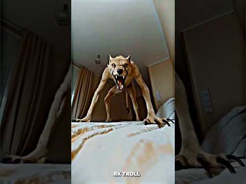 Wolf Version 💀 #animals #trolledit #internetmeme