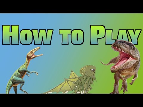 How to Play Lands of the Mesozoic - Crowdfunding Instructional Video - Bored Online? Board Offline!