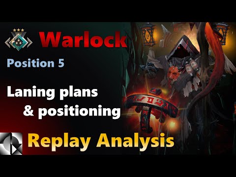 Replay Analysis: Warlock 5 Support - Crusader 3 | 7.27d