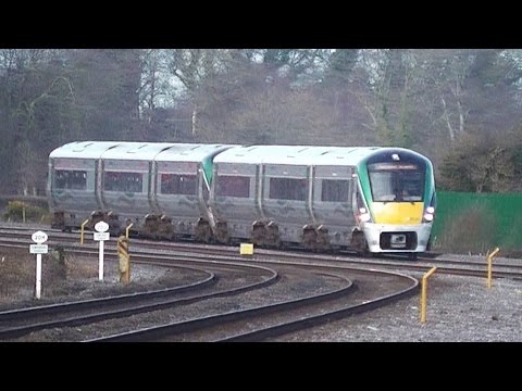 Irish Rail 22000 Class Intercity Train 22303  - Adamstown Station, Dublin