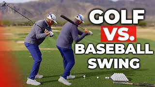 Use Your BASEBALL Swing To Play Great GOLF (Similarities And Differences) | ATHLETICS Series