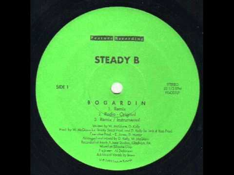 Steady B - Bogardin (Remix) (rare indie philly rap) (1994)