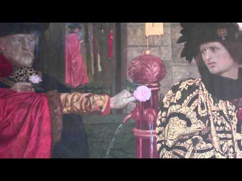 ‘Plucking the Red and White Roses in the Old Temple Gardens’ by Henry Payne