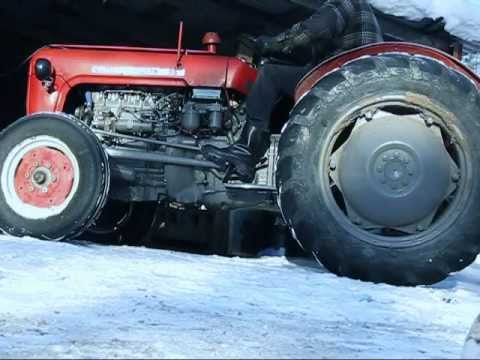 MF-35 '58 starting @ -27C