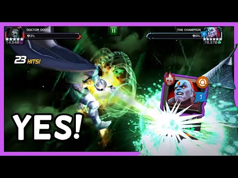 Doctor Doom vs The Champion Boss | 6.2.6 Take down & Rewards Opening | Marvel Contest of Champions