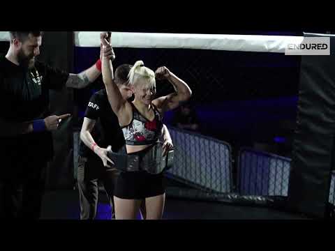Bianca Rosca vs Courtney Gardiner (Nasty knee injury!) | Fight Night, Cardiff