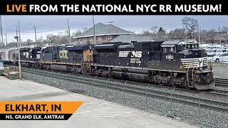 Indiana · Elkhart · Train (Fixed View · West) live stream