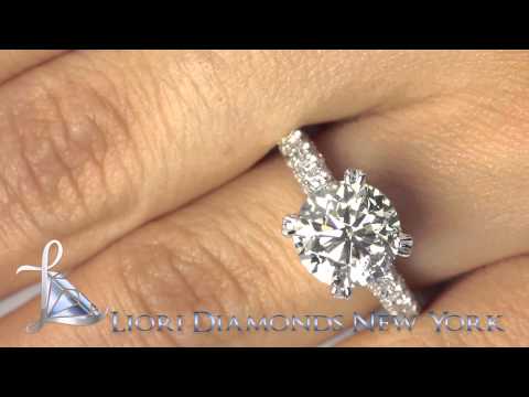 ER-SOLD-056 - 5.24 Carat I-VS2 EGL Certified Round Diamond Engagement Ring 18k White Gold