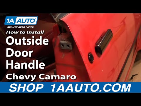 How to Replace Exterior Door Handle 82-92 Chevy Camaro