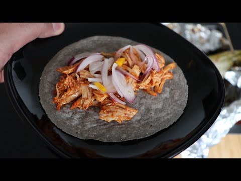Oven Cochinita Pibil (Mayan Pulled Pork) and Xnipec Sauce
