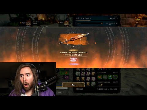 Asmongold LOSES IT after getting an Insane Legendary in New World