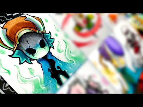 Drawing Mods FRIDAY NIGHT FUNKIN in HOLLOW KNIGHT Style