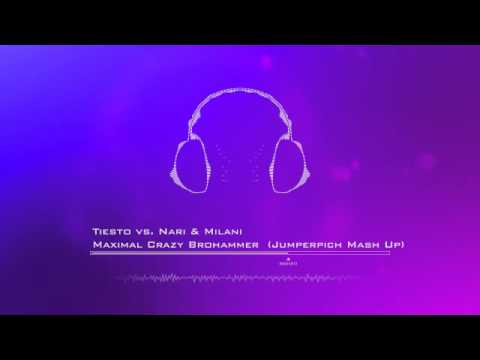 Tiesto vs. Nari & Milani - Maximal Crazy Brohammer  (Jumperpich Mashup)