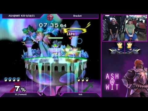 SC | Formuoli (Marth) vs Kob (Marth) - ASH@WIT #29 Melee Bracket