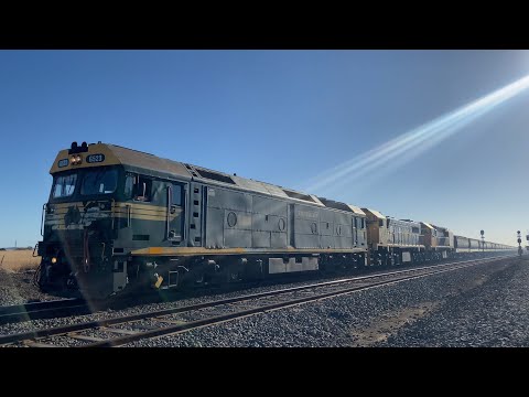 7738V Pacific National grain with G523 (FA) X48 XR559 at Gheringhap headed for Geelong 13/3/2025
