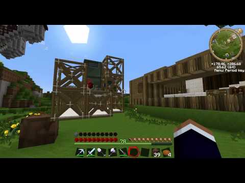 Minecraft Redpower Frame Caterpillar test