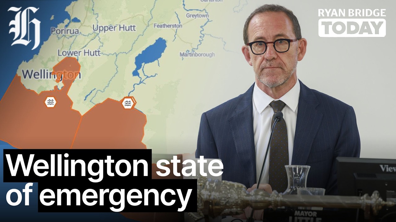 Wellington state of emergency: Forecast monster waves forcing evacuations | Ryan Bridge TODAY