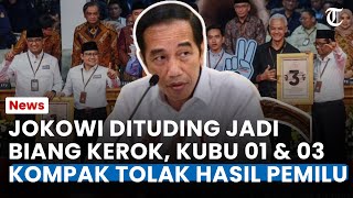 Jokowi Dituding Jadi Biang Kerok! Kubu 01 dan 03 Kompak Tolak Hasil Pemilu 2024: Banyak Kecurangan