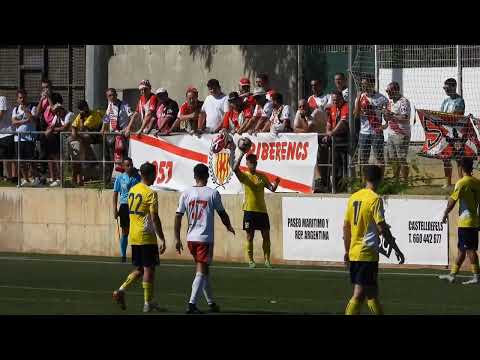 RESUMEN  UE CASTELLDEFELS - CE L''HOSPITALET. Miranda Quiroga