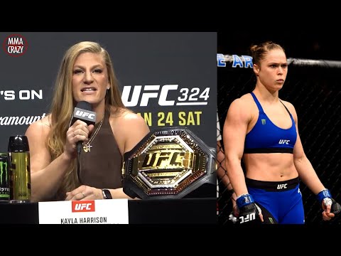 Kayla Harrison shoots down Ronda Rousey comparison's ahead of Amanda Nunes fight