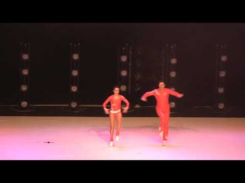 Rock acrobatique_World Masters_Lyon_2009_Florian Baron&Guylaine Golf