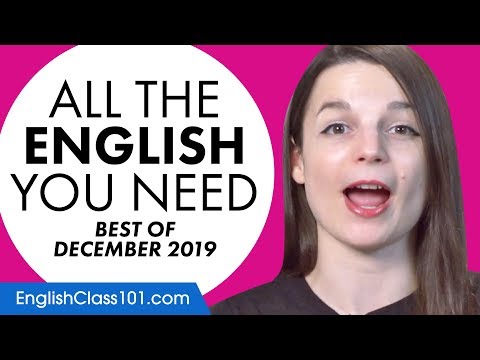 Your Monthly Dose of English - Best of December 2019 [Fixed]
