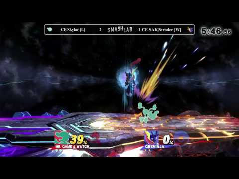 BH6VP Grand Finals - CE|Skylar (Mr. Game & Watch) vs CE SAK|Stroder (Greninja)