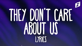 Michael Jackson - They Don’t Care About Us (Lyrics)