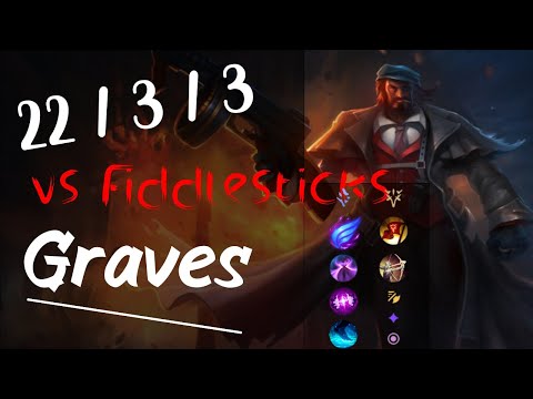 Graves Jungle vs Fiddlesticks - Challenger Replay KR
