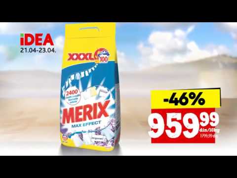 IDEA vikend akcija 21. - 23.04.2017.