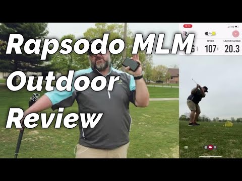 Personal Launch Monitor: Rapsodo MLM Outdoor Test