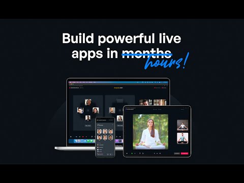 Flutter Live Video Call/Stream