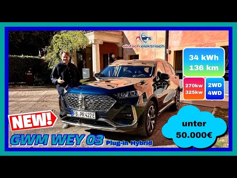 2024 GWM WEY 03 new benchmark for plug-in hybrids⁉️