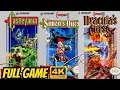 Castlevania TRILOGY COLLECTION NES Longplay Walkthrough Playthrough Full Movie Game 4K60ᶠᵖˢ UHD