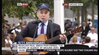 Paul Simon - The Sound of Silence 9/11 Ground Zero