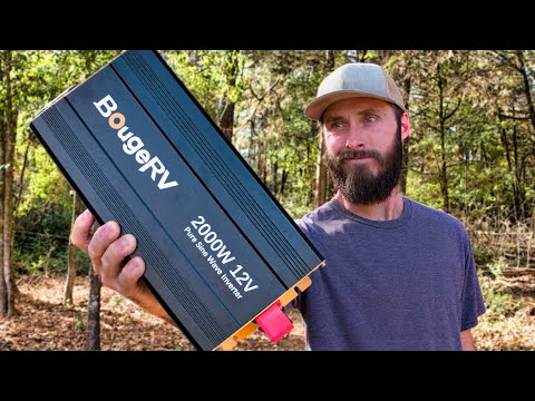12V 220V Pure Sine Wave Power Inverter 3500W 5500W 6000W Voltage Converter Double Outlet Car Solar 110V 50HZ video review thumbnail