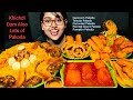 Eating Khichdi Dum Aloo Pakoda Big Bites Indian Food Mukbang Asmr Eating