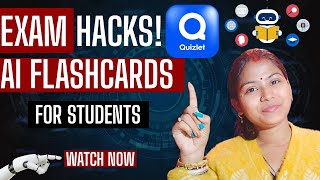 AI se Flashcards Kaise Banaye? Quizlet Secret Trick for Exams 2025