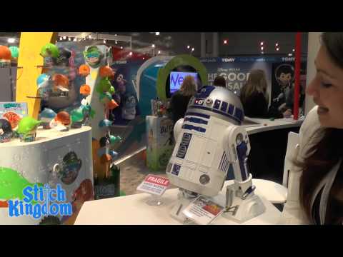 Star Wars R2-D2 16" Bubble Machine by Imperial Toys - New York Toy Fair 2015