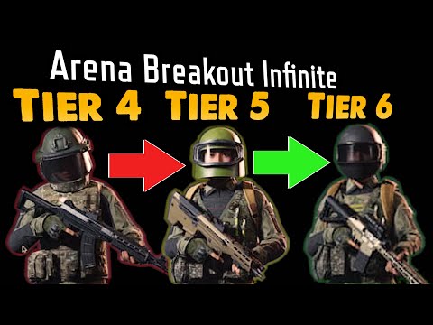 I Played a Tier 4 vs Tier 5 vs Tier 6 Loadout in Arena Breakout Infinite