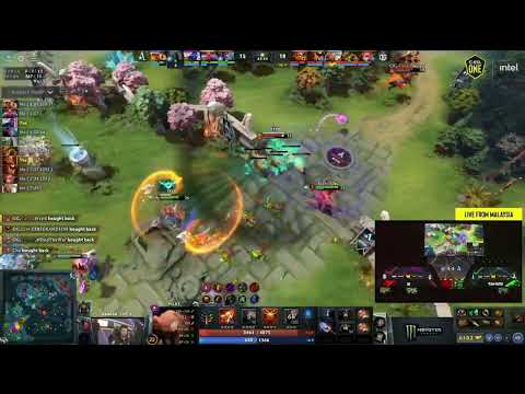 Ammar standing his ground against Aster! OG vs Aster grand finals! #dota2