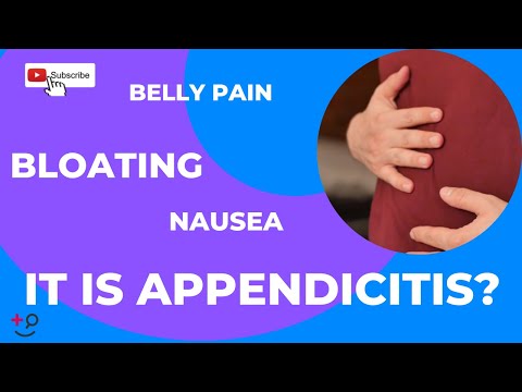 What are the Symptoms of Appendicitis?