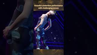 Download lagu She can kiss the back of her own ankles! | Amazing Chinese #shorts mp3