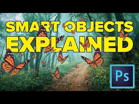 Photoshop SMART OBJECTS explained using 7 HOT TIPS