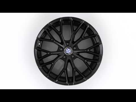 Beyern BMW Wheels- the Antler in Matte Black W Gloss Black Face