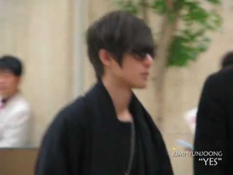 [fancam] 120314 Kim hyun joong@Kimpo Airport