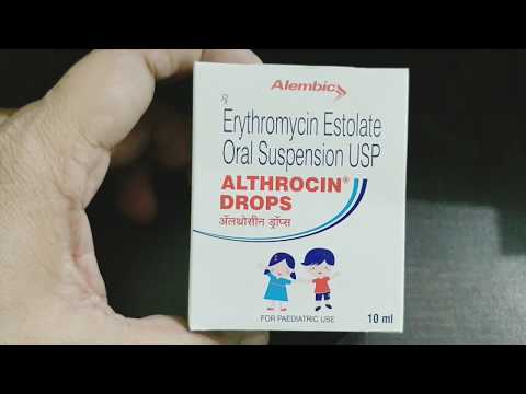 Medicine review althrocin drops