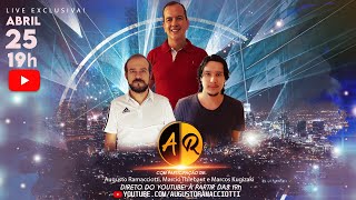 LIVE PROJETO AR no dia 25 de abril de 2021